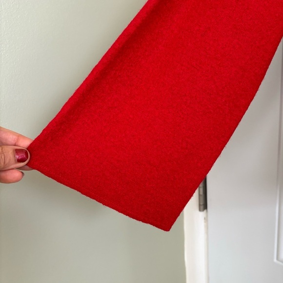 Coldwater Creek Red Wool Blend Jacket, Size Medium - Picture 6 of 13